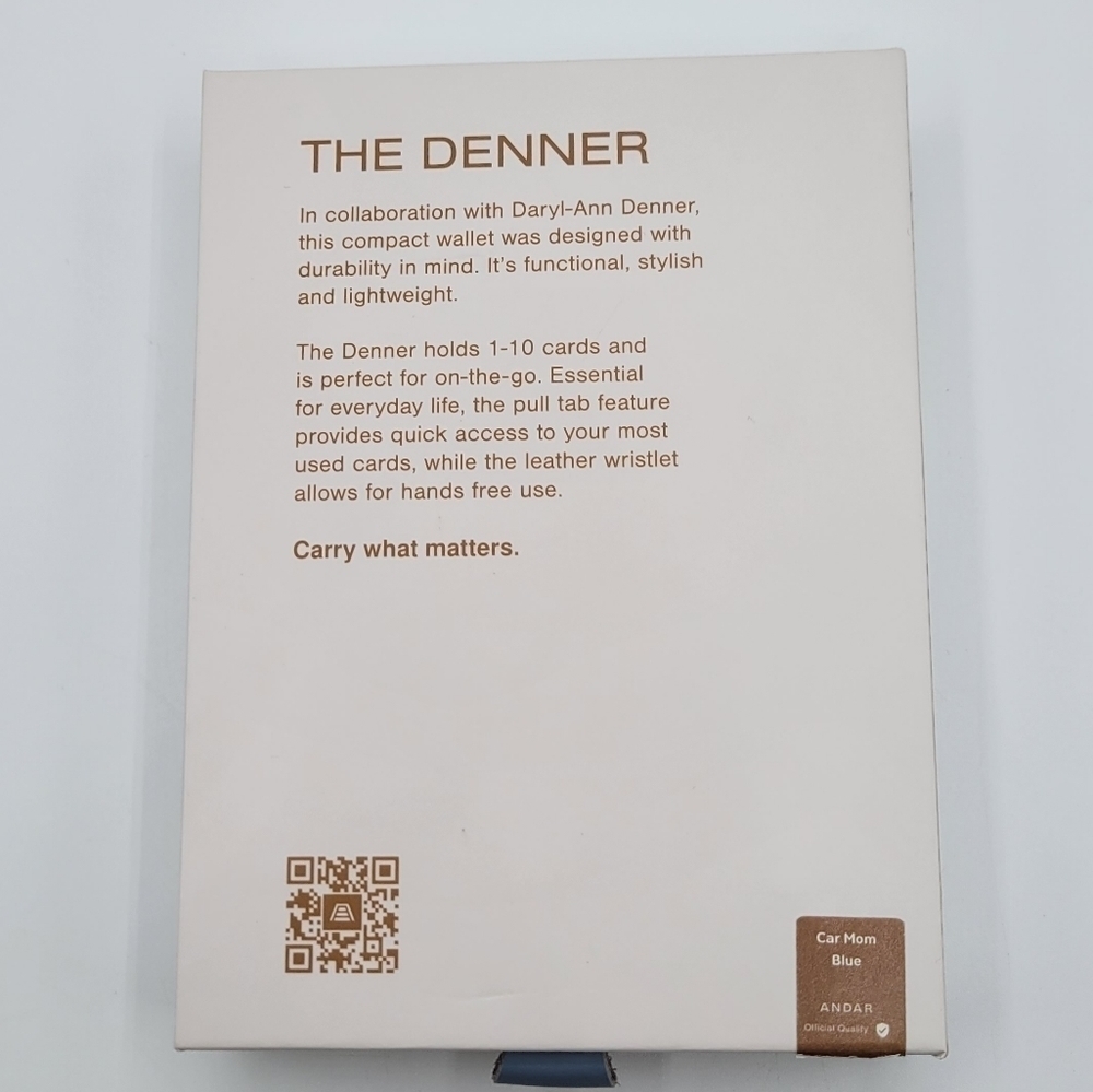 Andar The Denner Wallet Car Mom Blue - Picture 4 of 8